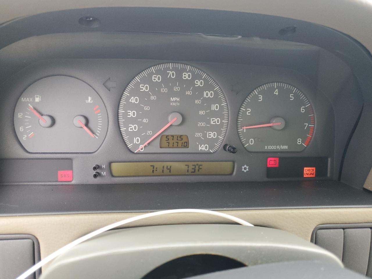 1999 Volvo S70 VIN: YV1LS55A7X2617023 Lot: 80173465