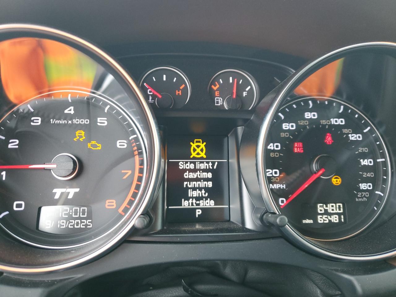 2012 Audi Tt Premium Plus VIN: TRUSFAFK3C1019264 Lot: 81600395