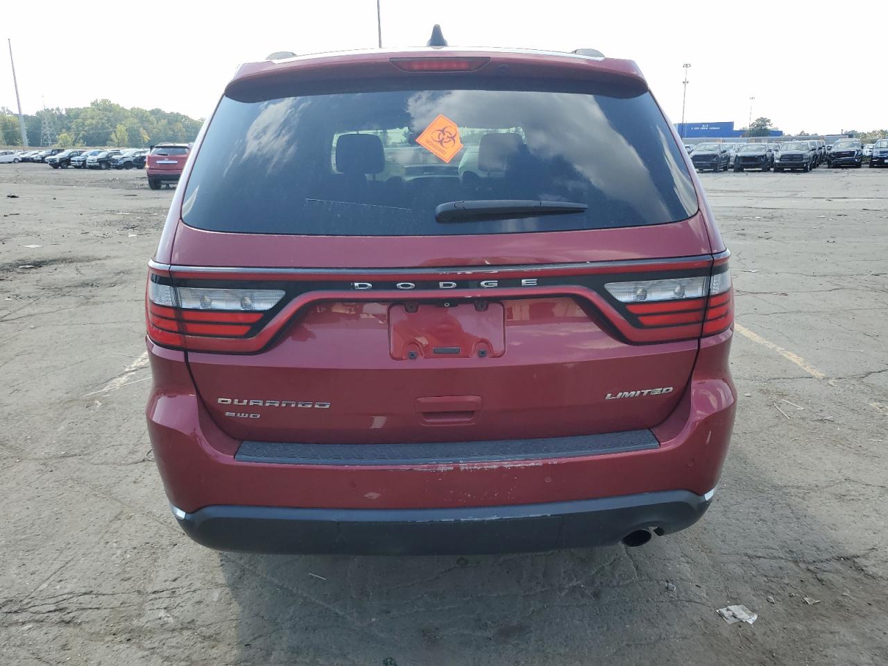 2014 Dodge Durango Limited VIN: 1C4RDJDG0EC971613 Lot: 81409965