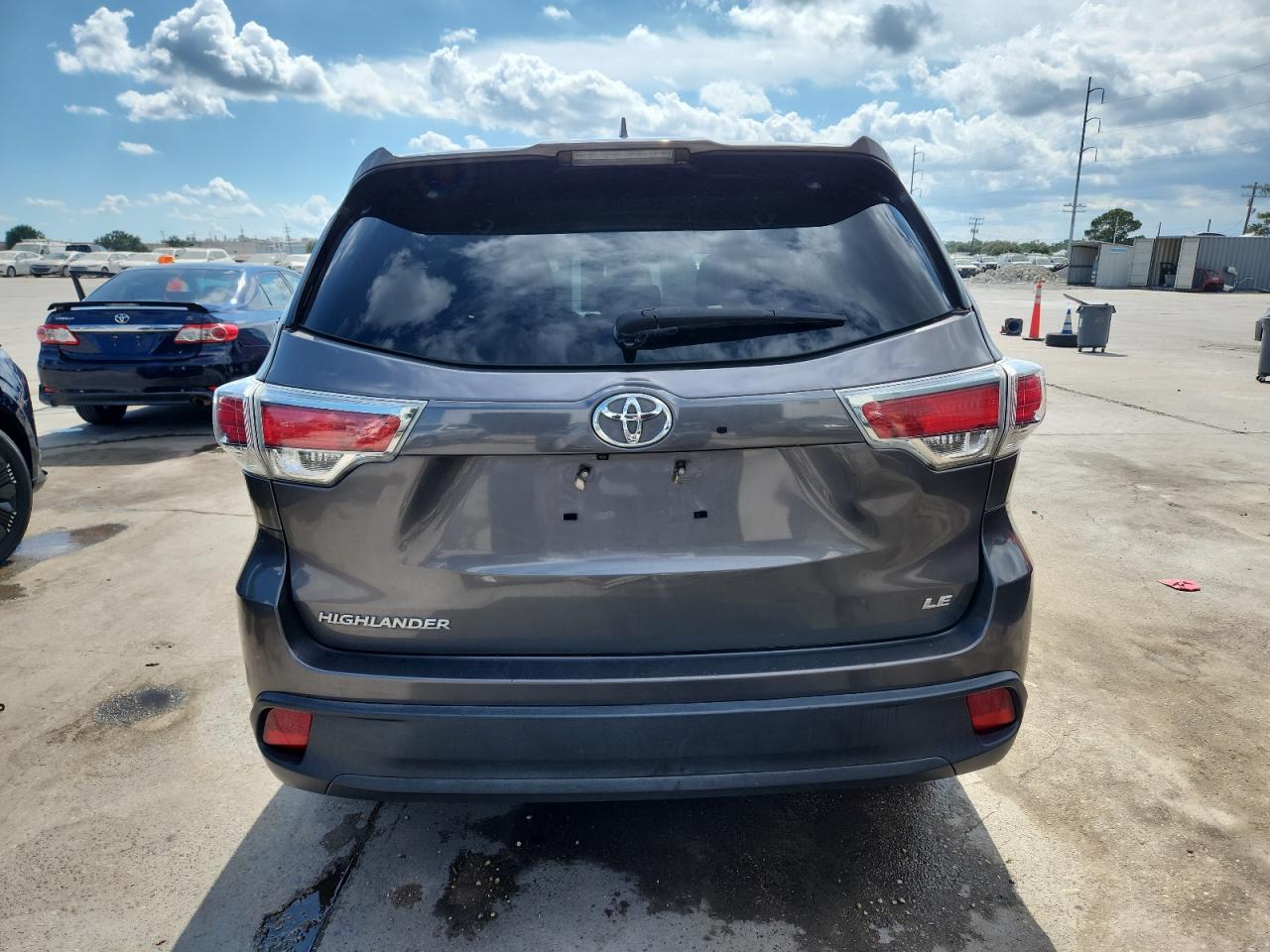 2016 Toyota Highlander Le VIN: 5TDZKRFH0GS184379 Lot: 81691005