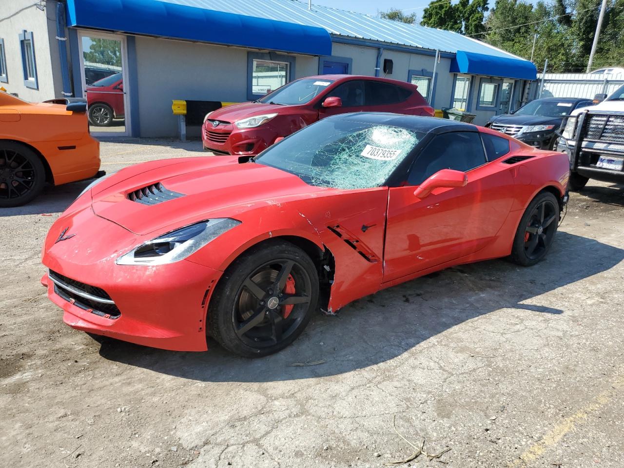 CHEVROLET CORVETTE 2014. Lot# 70379355. VIN 1G1YD2D72E5108116. Photo 1