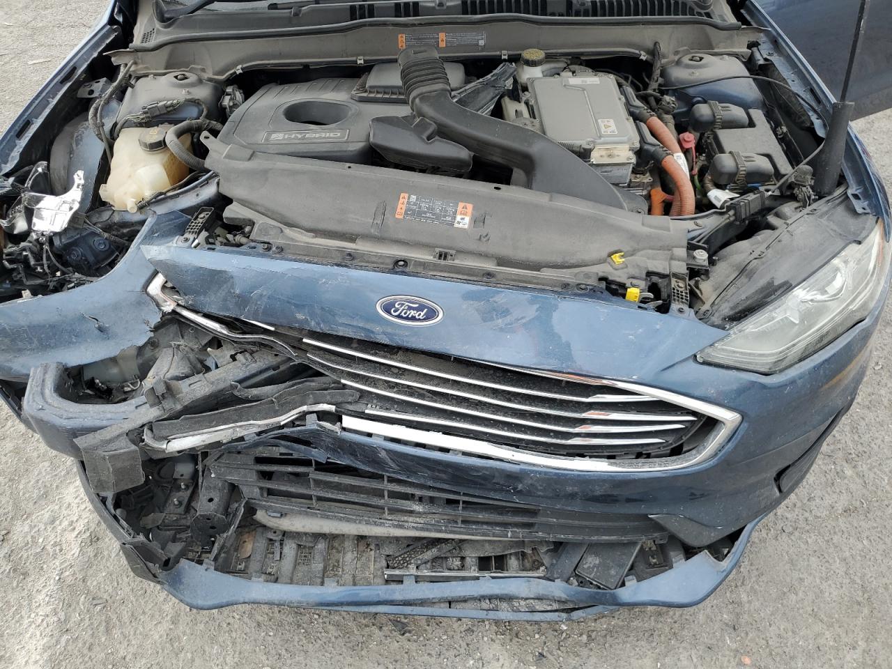 2019 Ford Fusion Se VIN: 3FA6P0LU0KR137808 Lot: 71536115