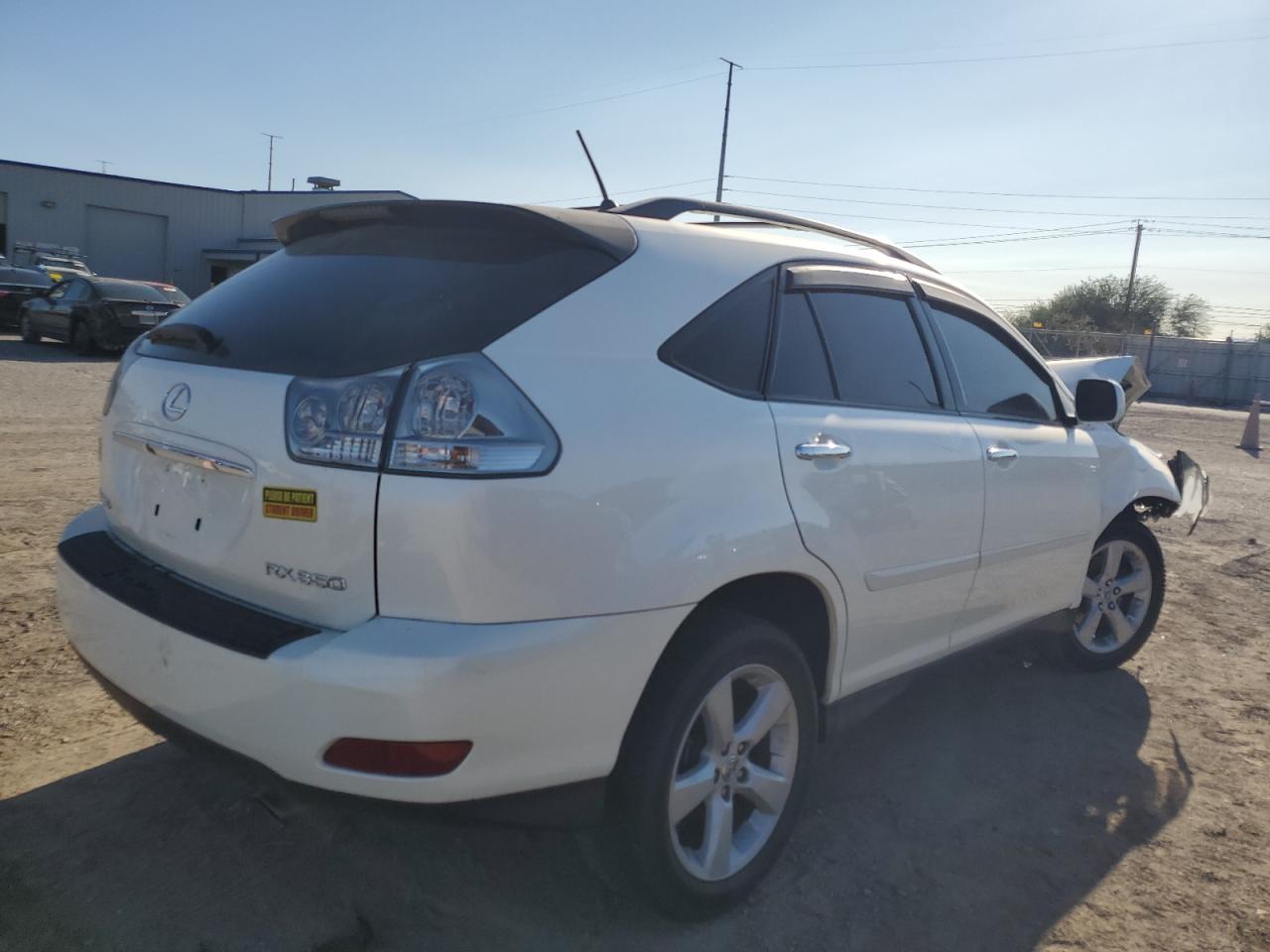 2008 Lexus Rx 350 white suv gas 2T2GK31U78C042397 photo #4