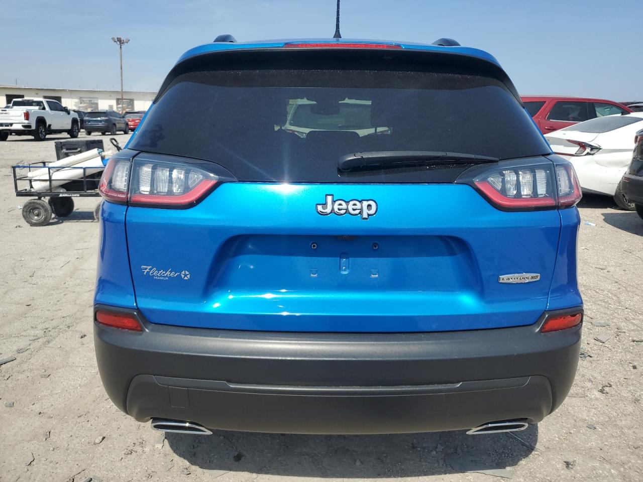 2022 Jeep Cherokee Latitude Lux VIN: 1C4PJLMX7ND524394 Lot: 81696695