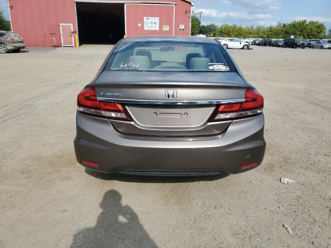 2013 Honda Civic Lx VIN: 2HGFB2F47DH001210 Lot: 80445265