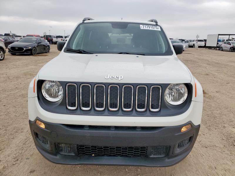  JEEP RENEGADE 2018 Белы