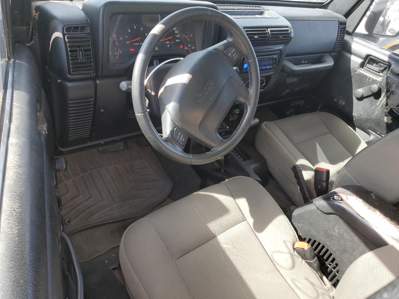 2003 Jeep Wrangler / Tj Sahara VIN: 1J4FA59S13P343091 Lot: 83814095