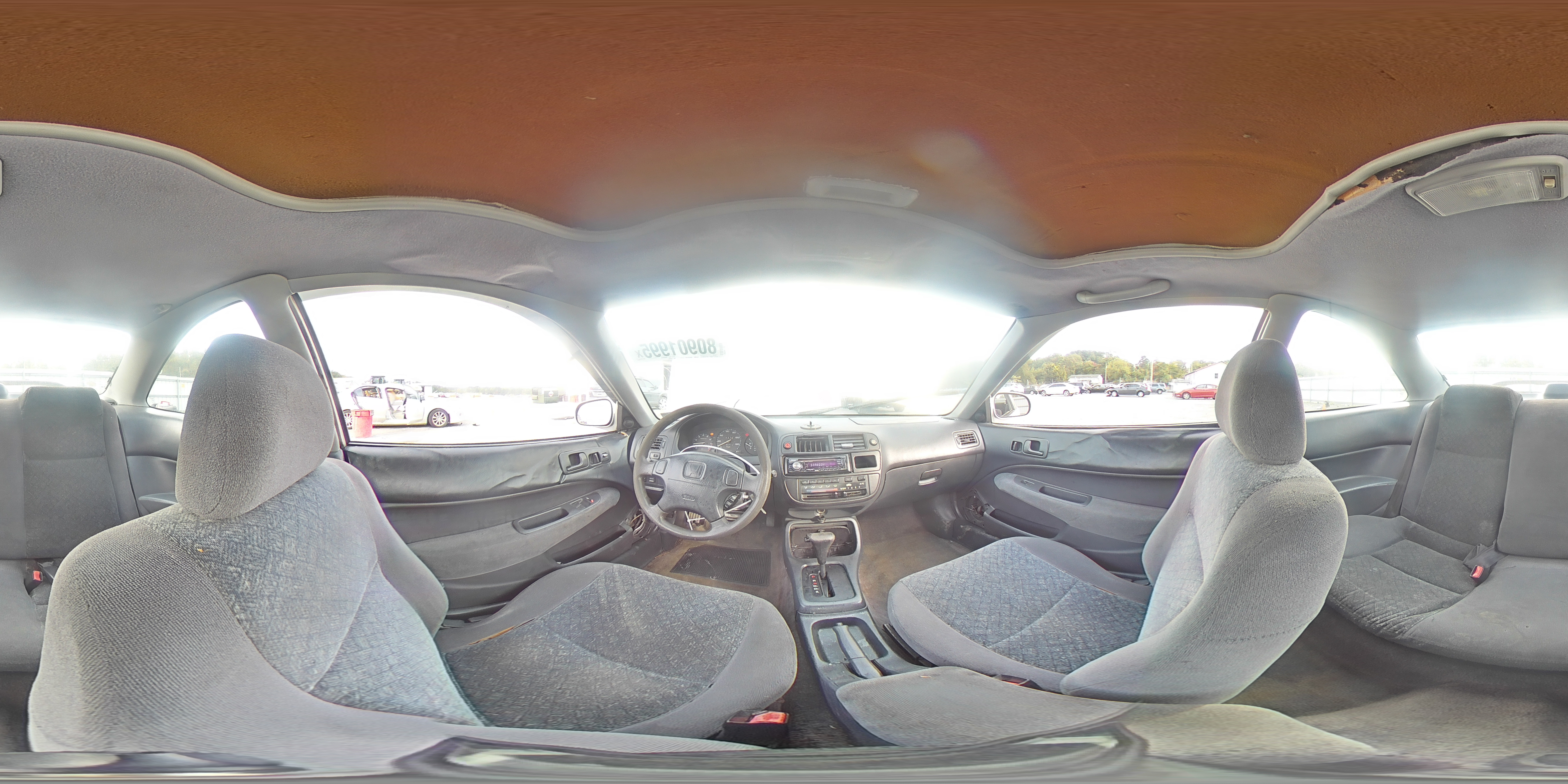 1998 Honda Civic Ex VIN: 1HGEJ8246WL024040 Lot: 80901995