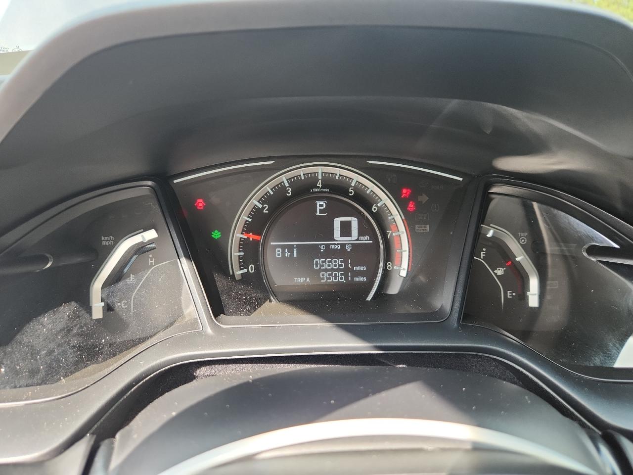 2018 Honda Civic Lx VIN: 19XFC2F50JE043827 Lot: 84421015