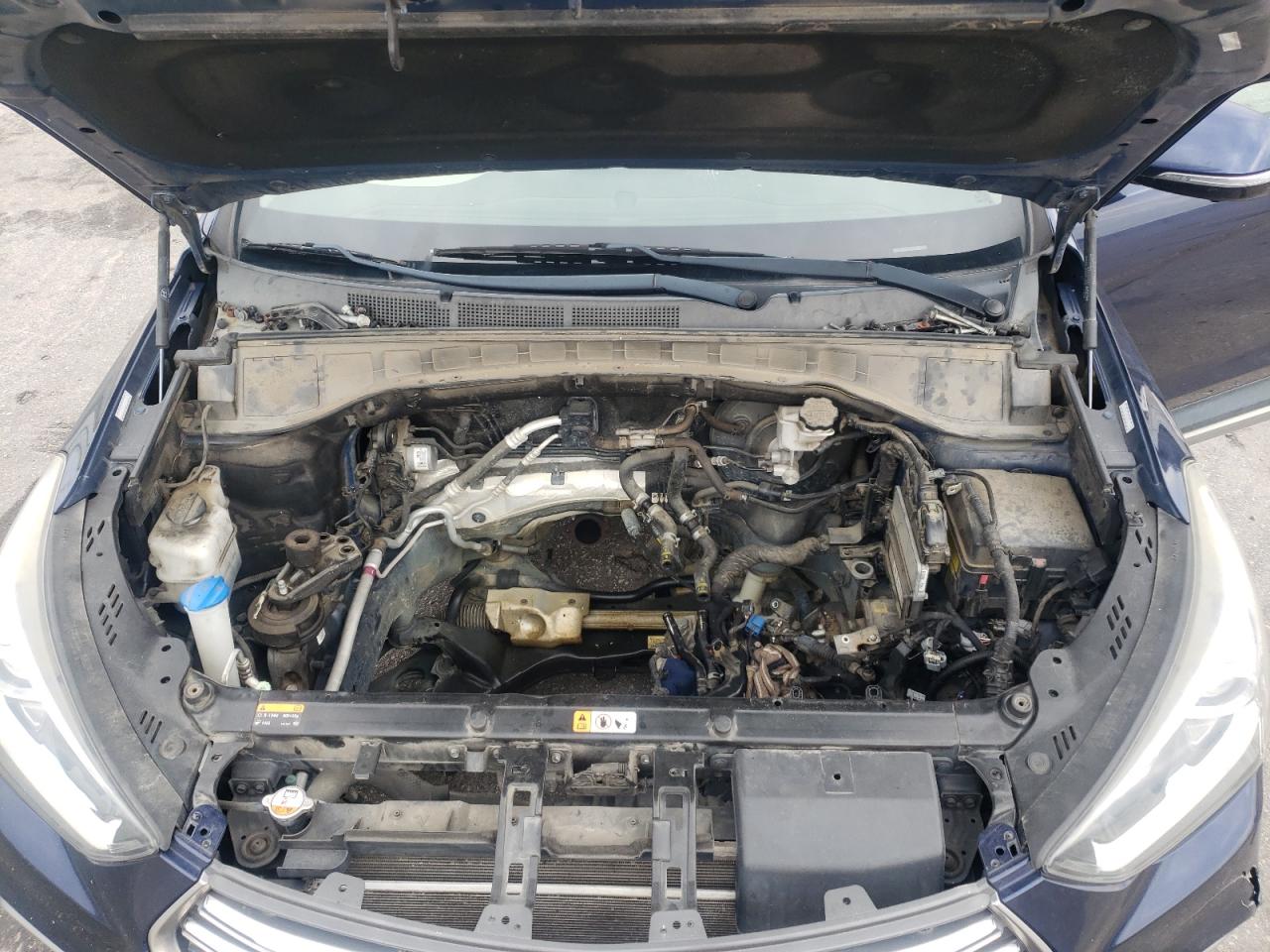 2017 Hyundai Santa Fe Se Ultimate VIN: KM8SR4HF4HU256687 Lot: 84831235