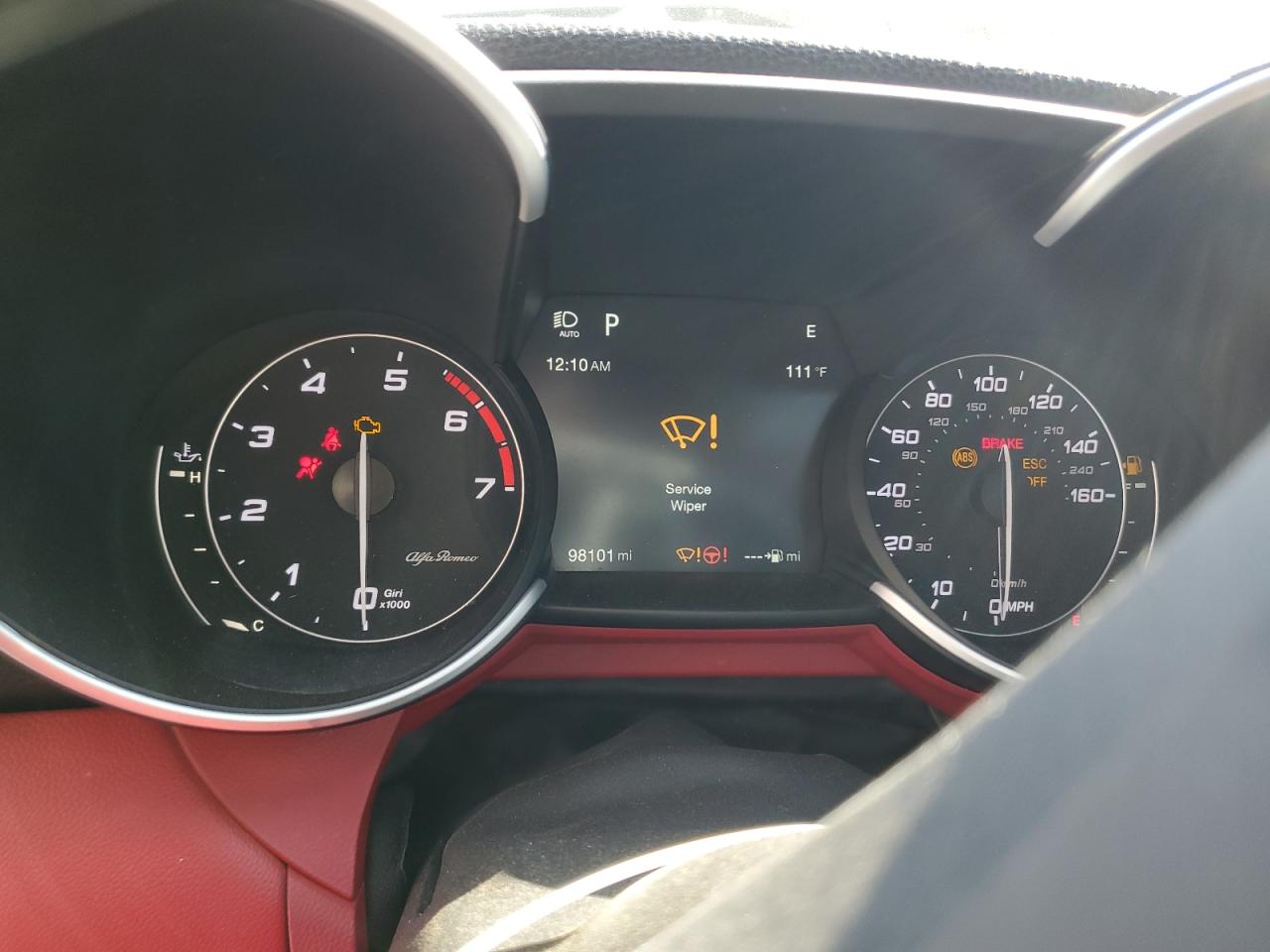 2018 Alfa Romeo Giulia Ti Q4 VIN: ZARFAEEN9J7596880 Lot: 81335415