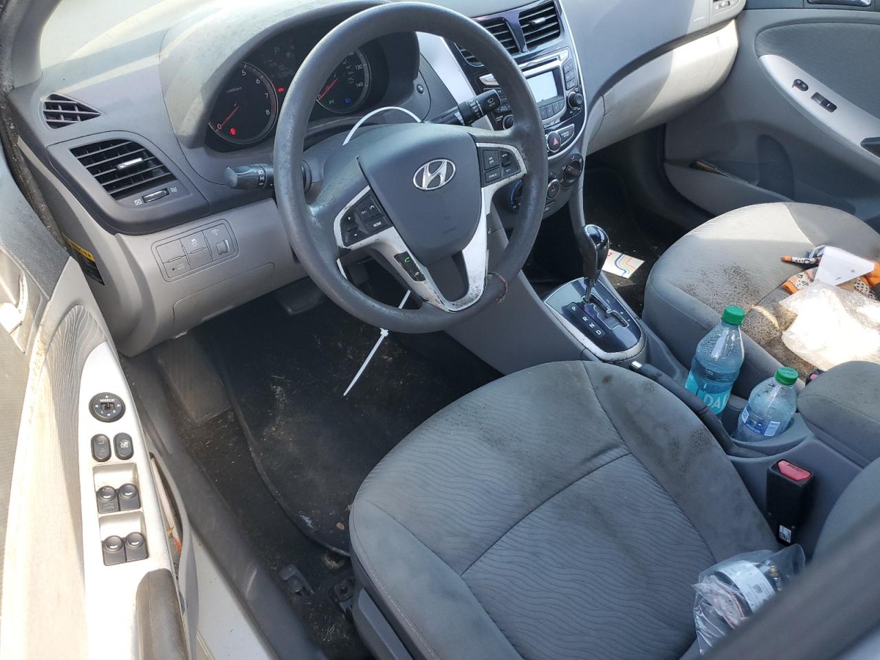 2013 Hyundai Accent Gls VIN: KMHCU4AE0DU284498 Lot: 81728595
