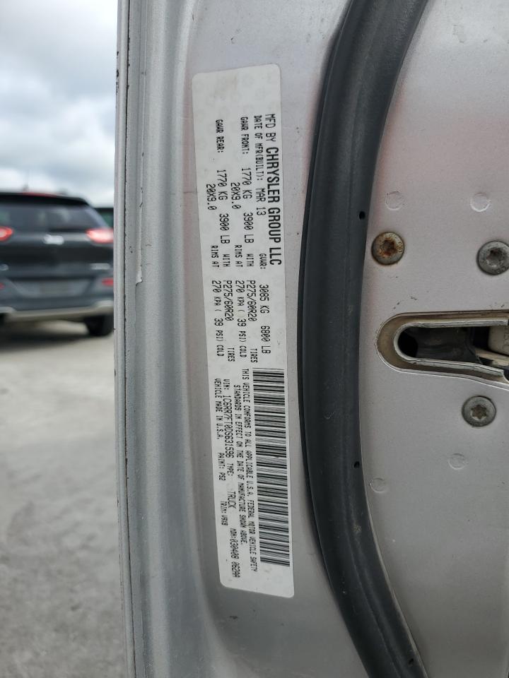 2013 Ram 1500 St VIN: 1C6RR7FT0DS631596 Lot: 83961025