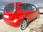 2009 NISSAN NOTE N-TEC  for sale at Copart YORK