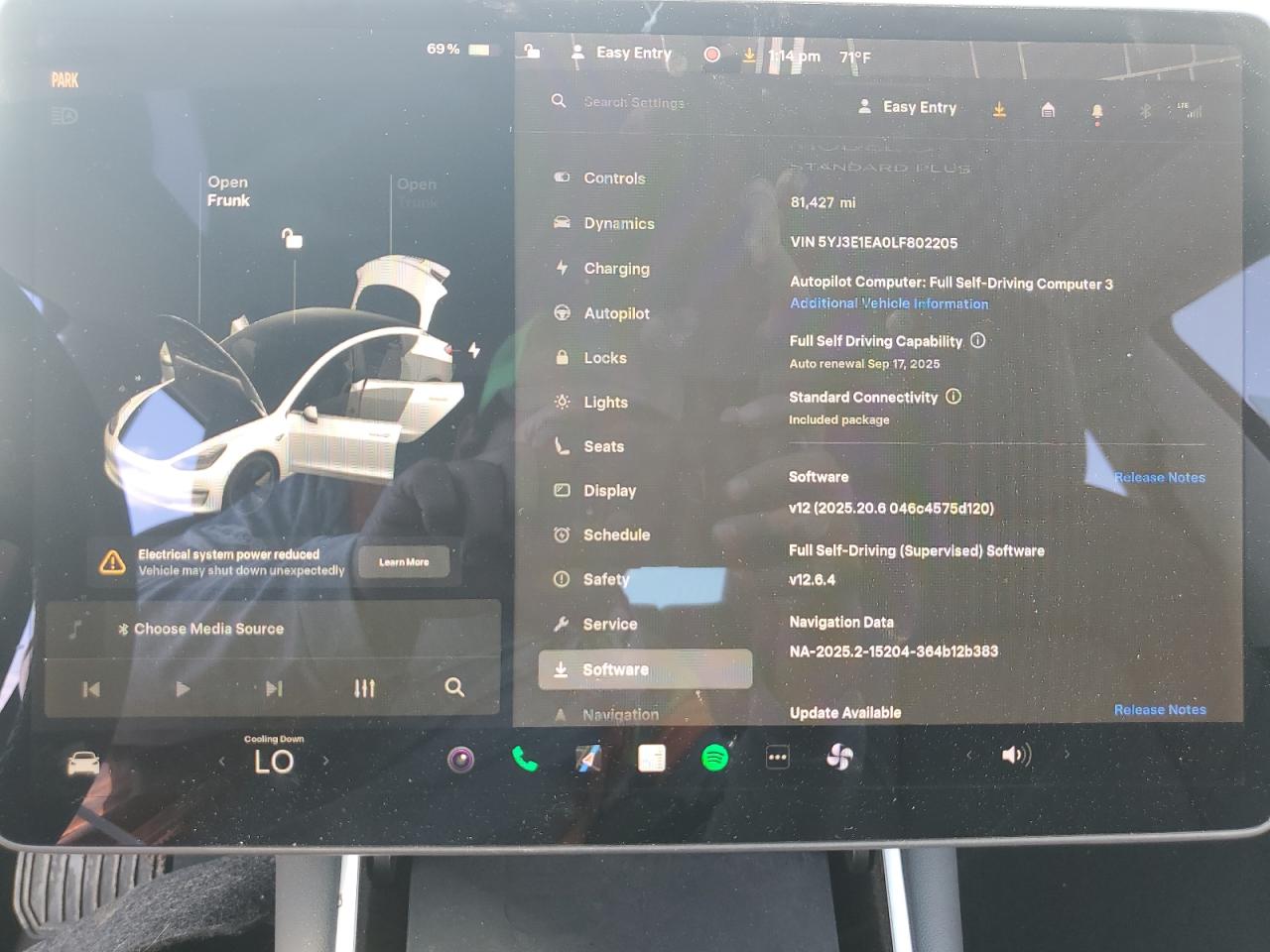 2020 Tesla Model 3 VIN: 5YJ3E1EA0LF802205 Lot: 80902205