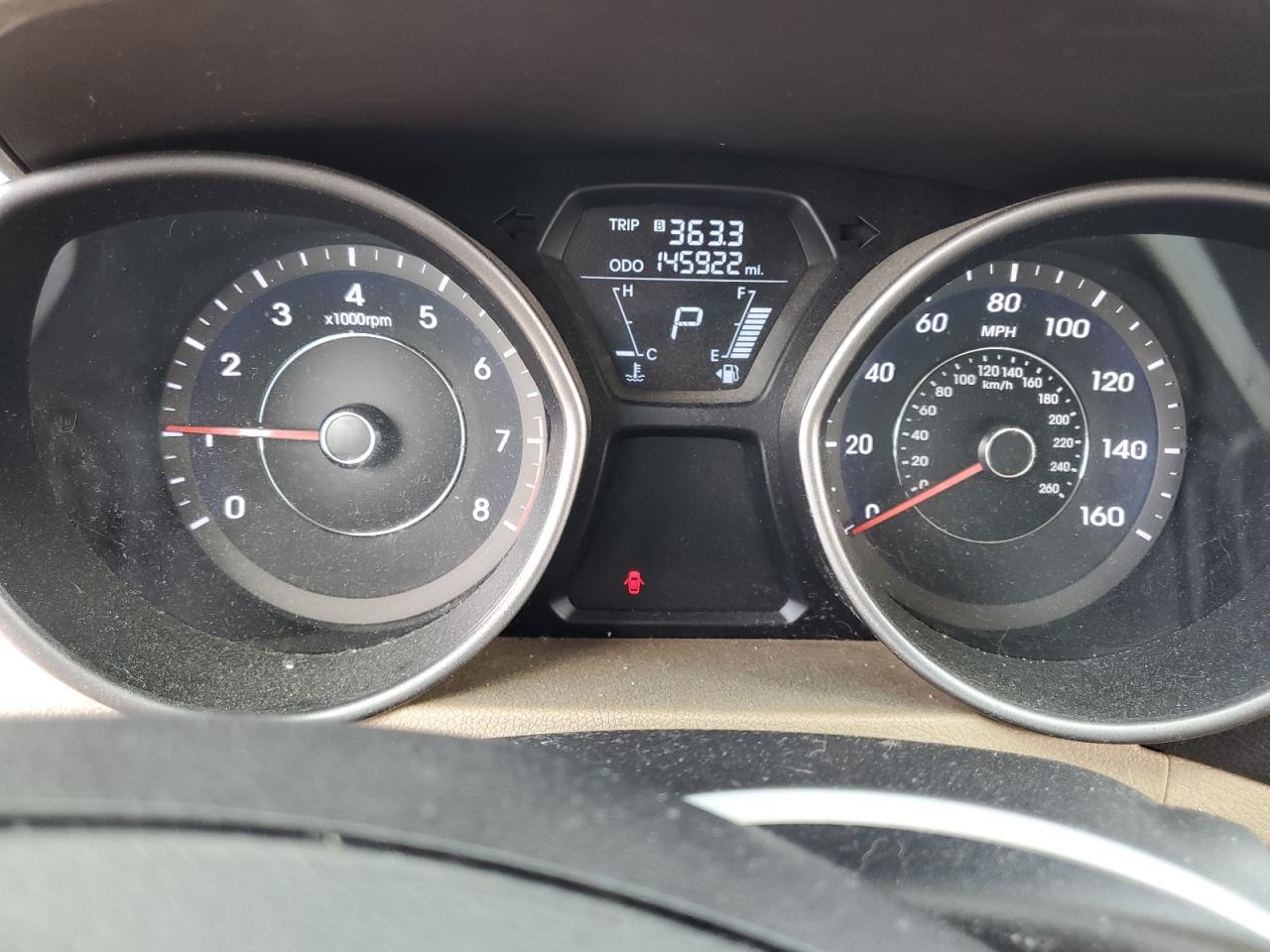 2013 Hyundai Elantra Gls VIN: 5NPDH4AE0DH359093 Lot: 81924585