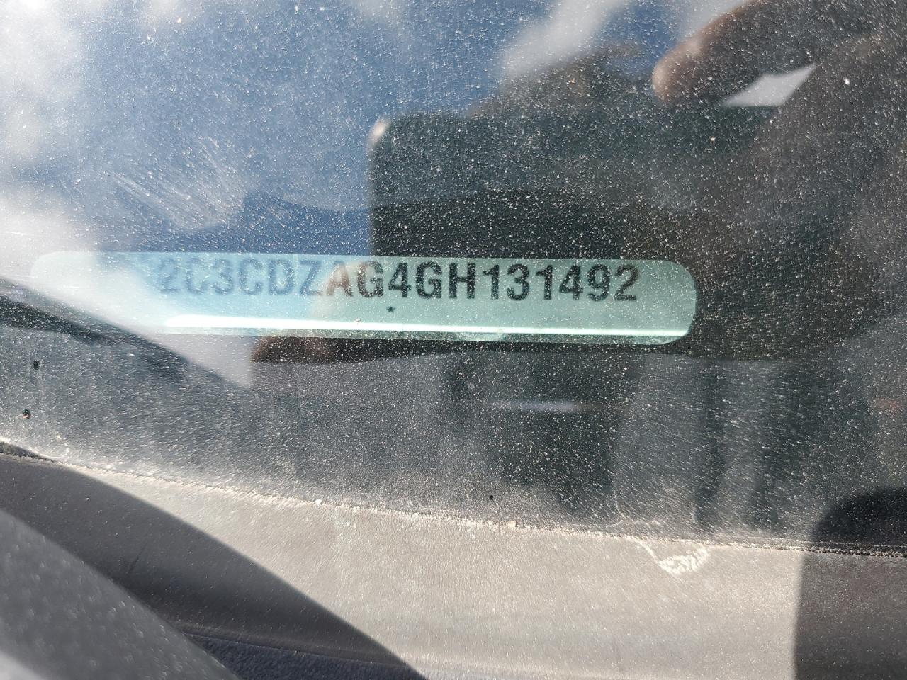 2016 Dodge Challenger Sxt VIN: 2C3CDZAG4GH131492 Lot: 72030045