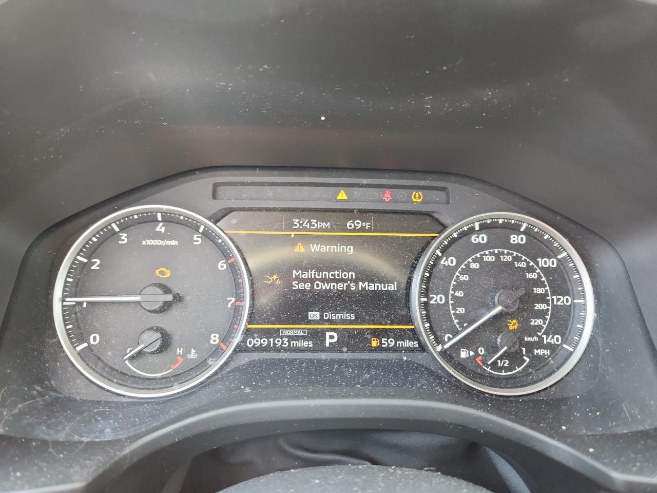 2022 Mitsubishi Outlander Es VIN: JA4J3TA83NZ014604 Lot: 71984305