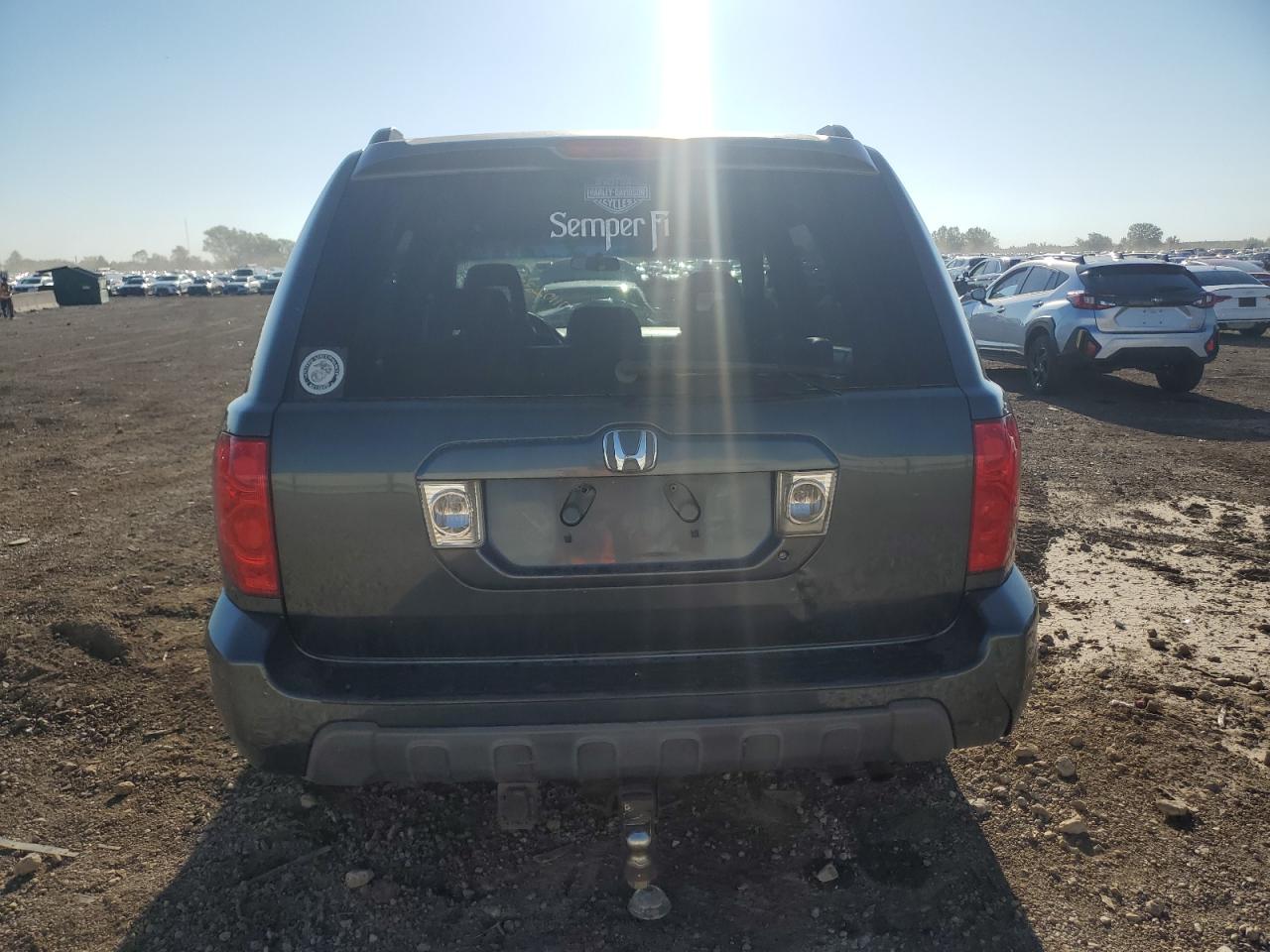 2003 Honda Pilot Exl VIN: 2HKYF18543H558433 Lot: 71102635
