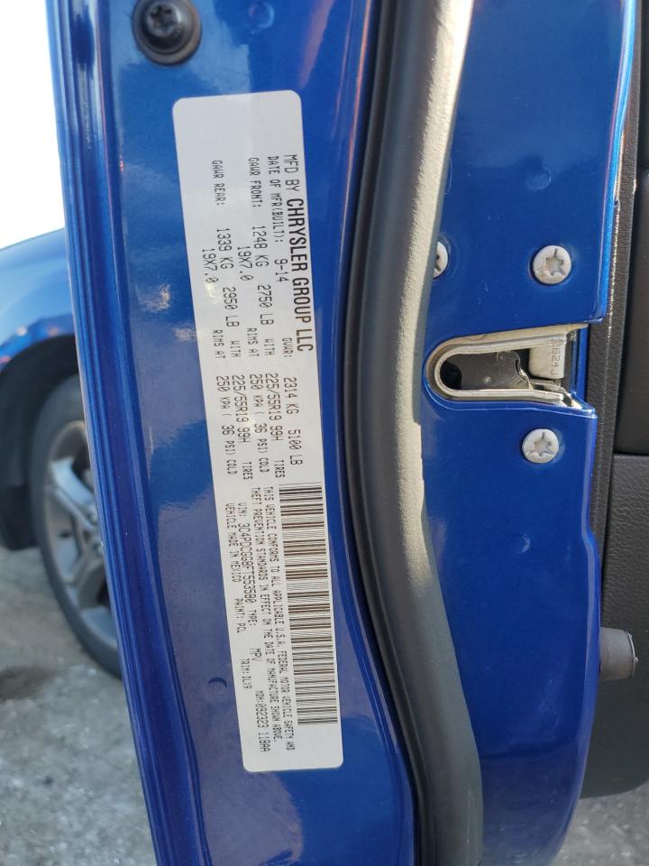 2015 Dodge Journey Crossroad VIN: 3C4PDCGG8FT553580 Lot: 81505025