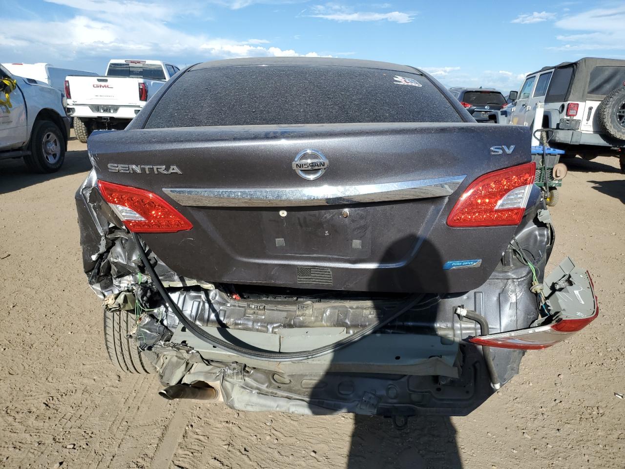 2014 Nissan Sentra S VIN: 3N1AB7AP2EL656278 Lot: 80282275