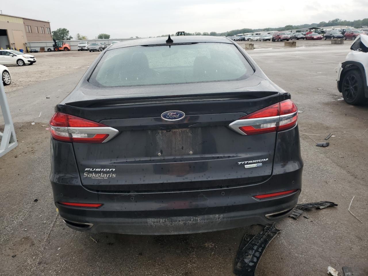 2020 Ford Fusion Titanium VIN: 3FA6P0D91LR130670 Lot: 82042565
