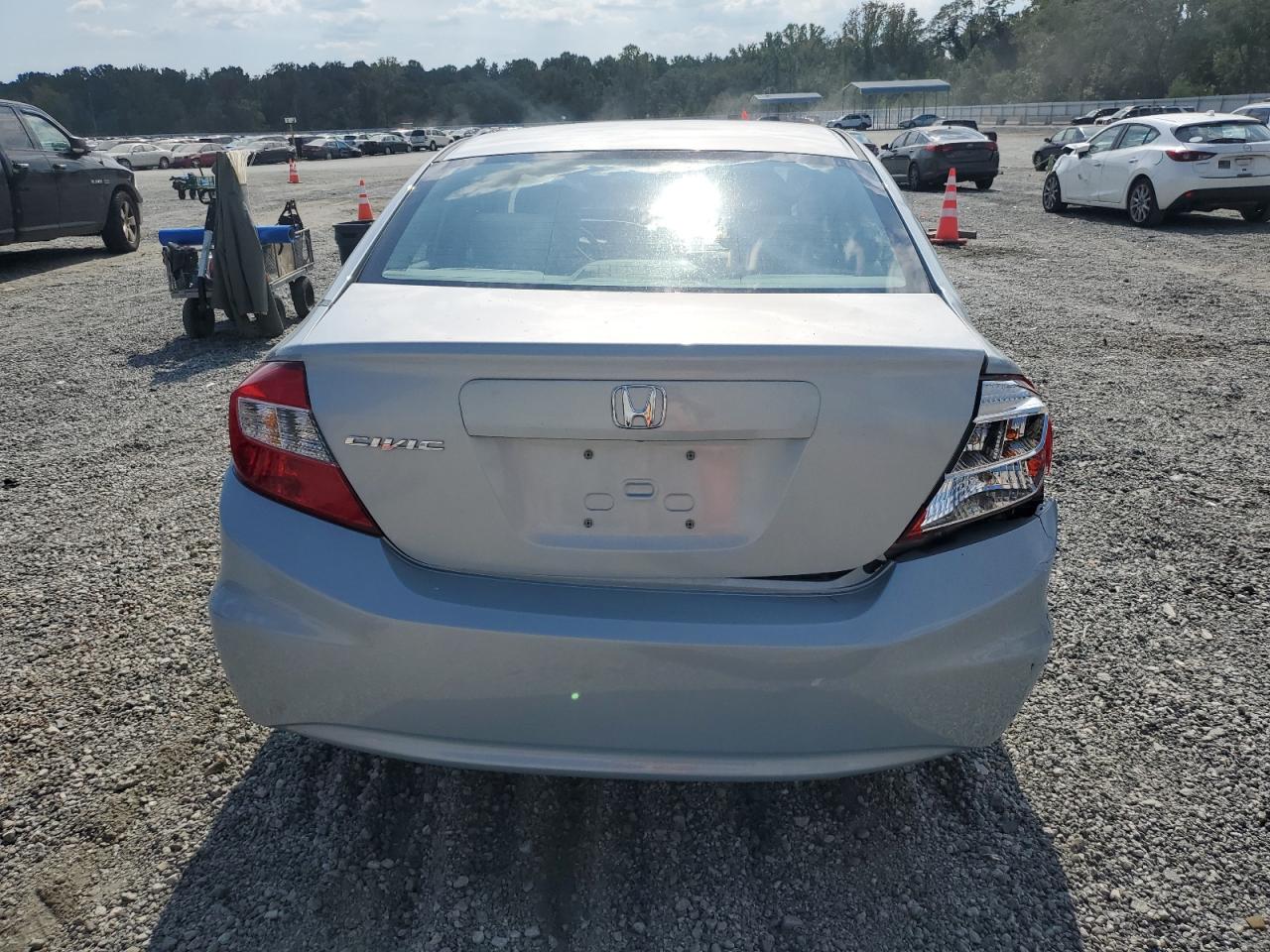 2012 Honda Civic Lx VIN: 2HGFB2F51CH599382 Lot: 82148285