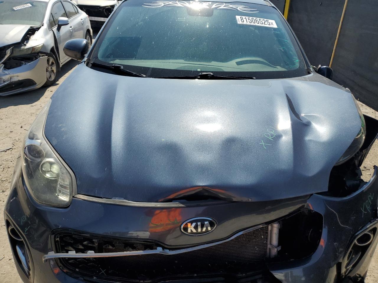 2017 Kia Sportage Lx VIN: KNDPMCAC4H7047306 Lot: 81506525