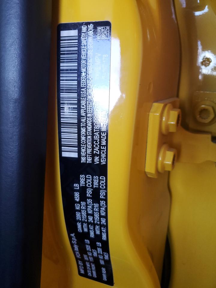 2016 Jeep Renegade Sport VIN: ZACCJBAT8GPD97248 Lot: 71162685