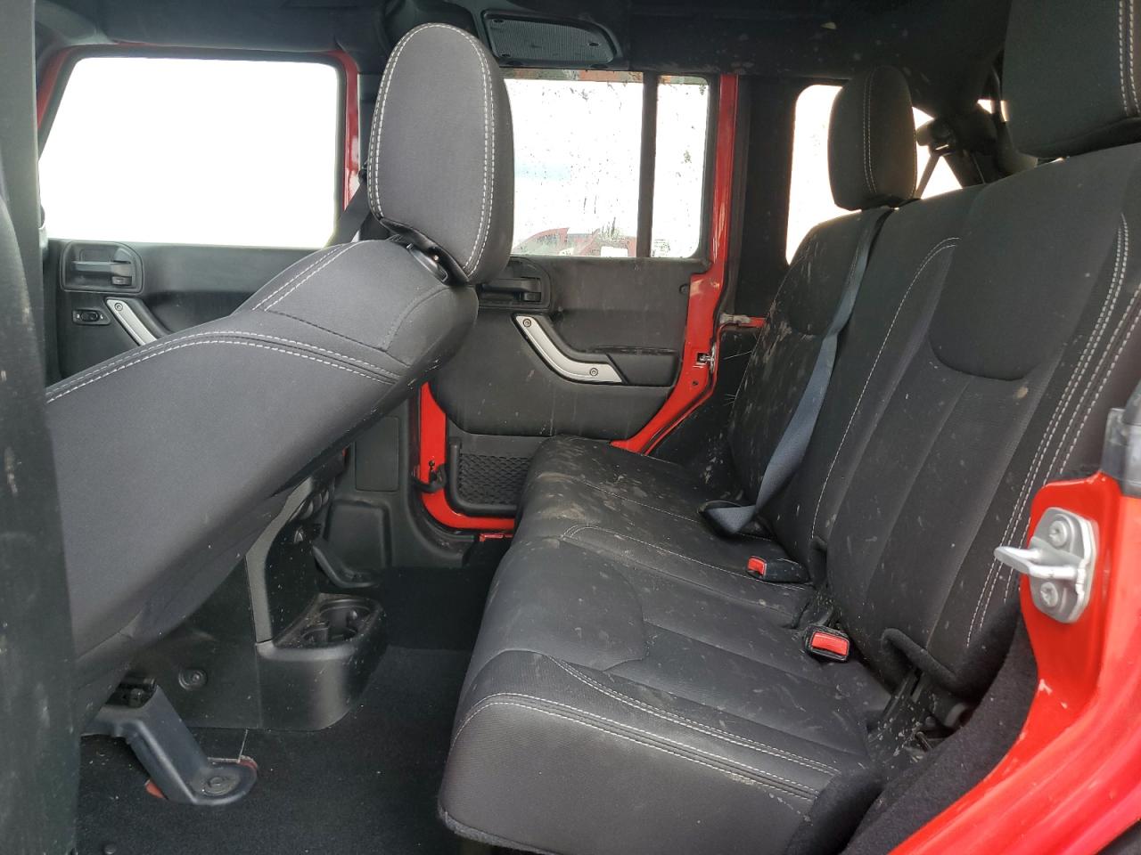 2017 Jeep Wrangler Unlimited Sahara VIN: 1C4BJWEG1HL590444 Lot: 80203955