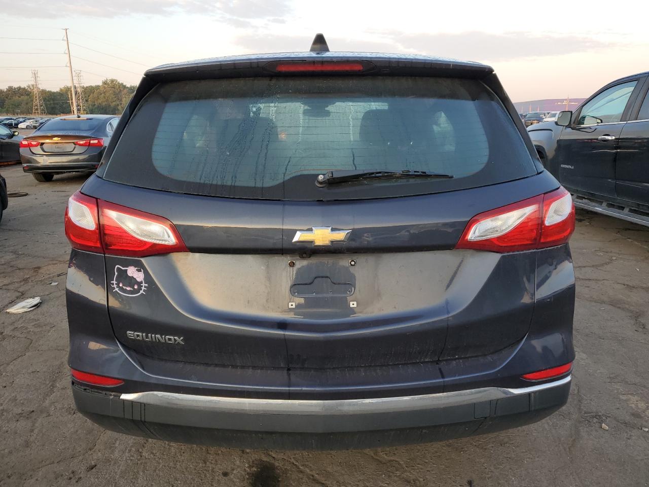 2018 Chevrolet Equinox Ls VIN: 3GNAXHEV8JL117047 Lot: 71850035