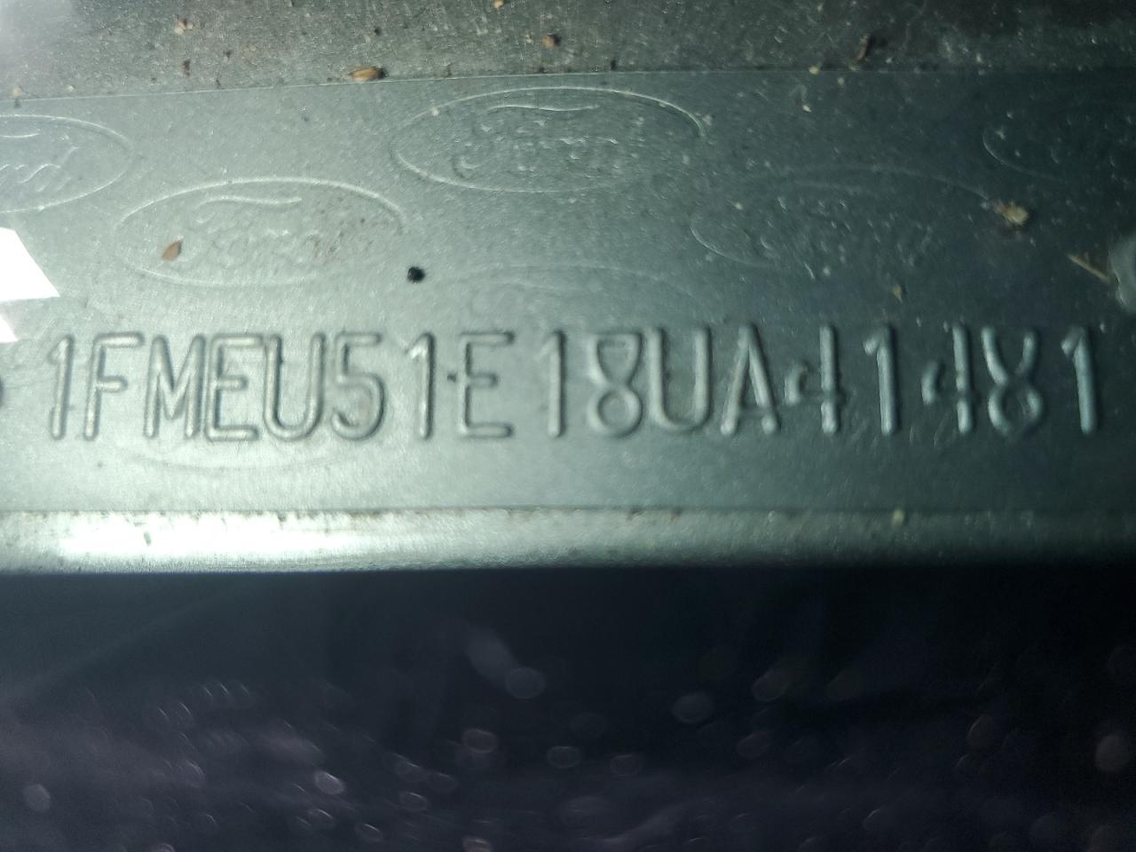 2008 Ford Explorer Sport Trac Xlt VIN: 1FMEU51E18UA41481 Lot: 81562025