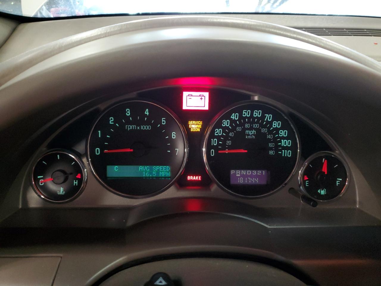 2007 Buick Rendezvous Cx VIN: 3G5DA03L77S593824 Lot: 80922195