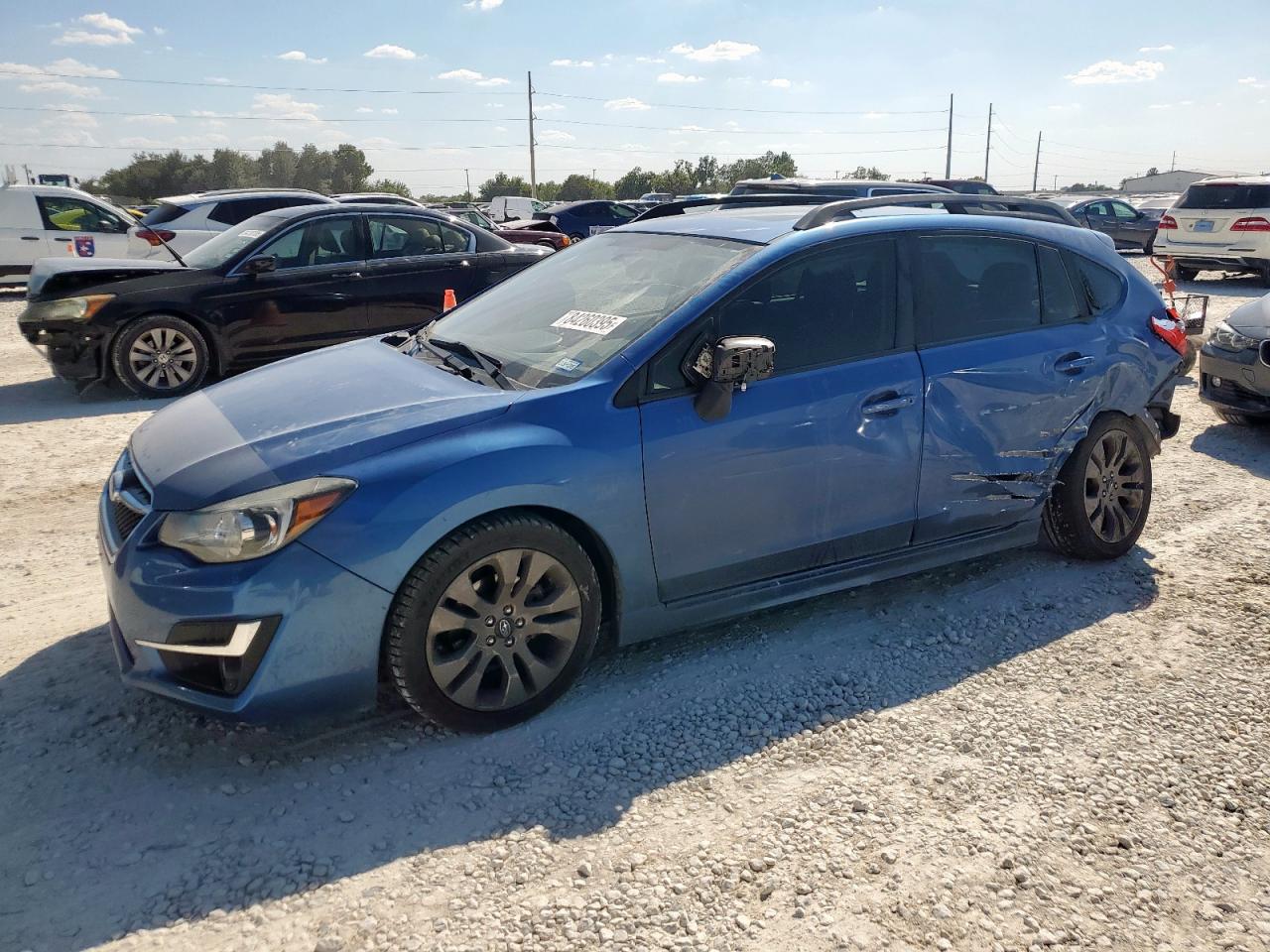 SUBARU IMPREZA 2016. Lot# 84260395. VIN JF1GPAY61GH200055. Photo 1