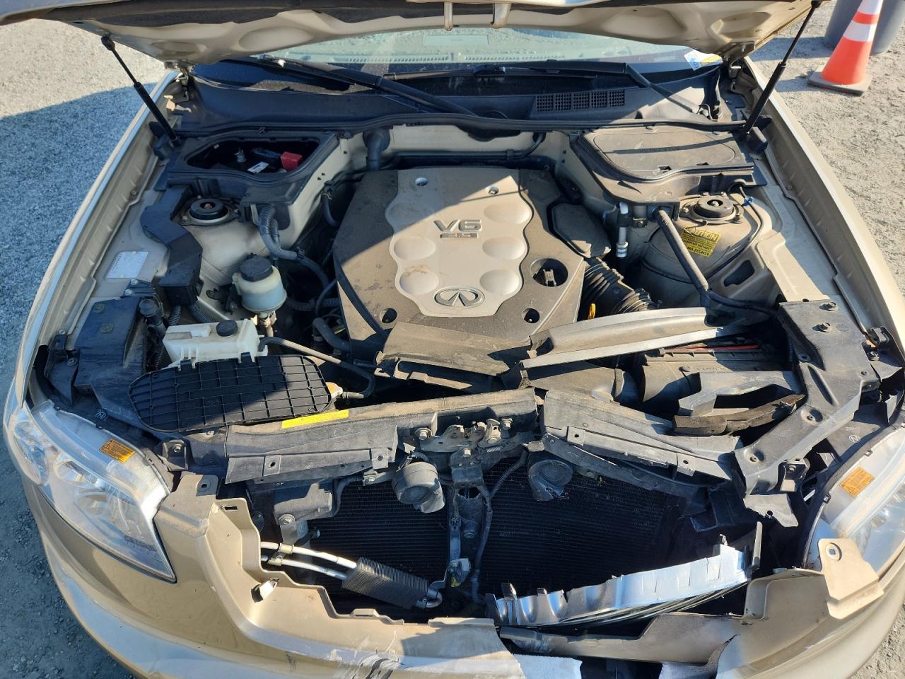 2005 Infiniti Fx35 VIN: JNRAS08W35X211876 Lot: 83822575