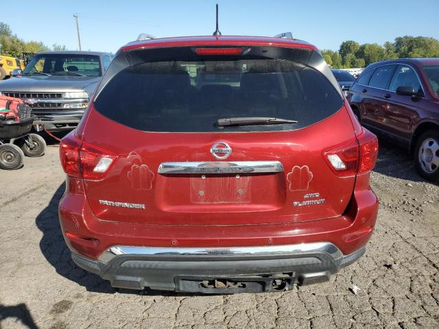  NISSAN PATHFINDER 2018 Красный