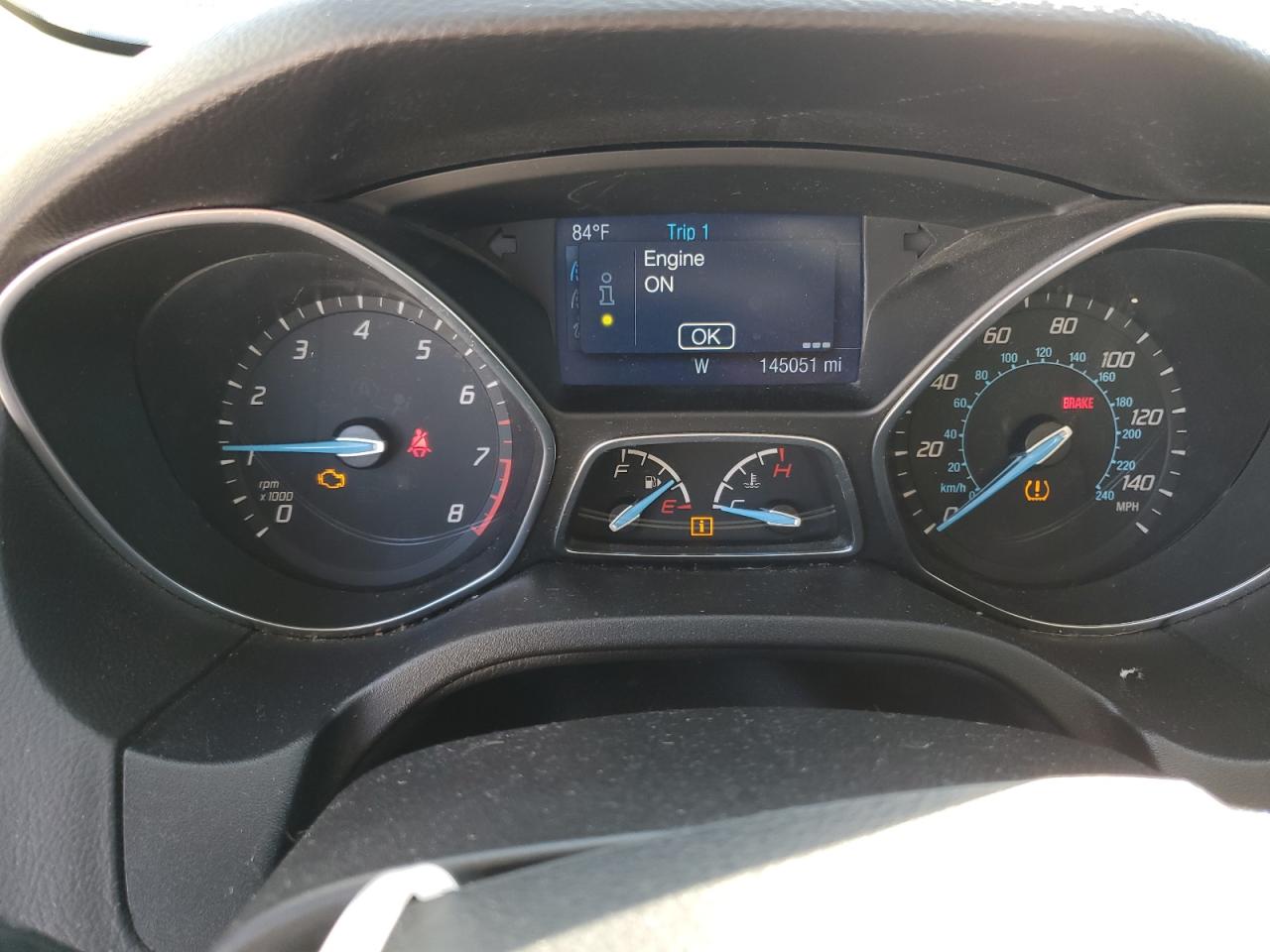 2014 Ford Focus Se VIN: 1FADP3F21EL419199 Lot: 80803415