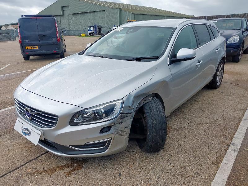 2014 VOLVO V60 SE LUX D2  for sale at Copart NEWBURY