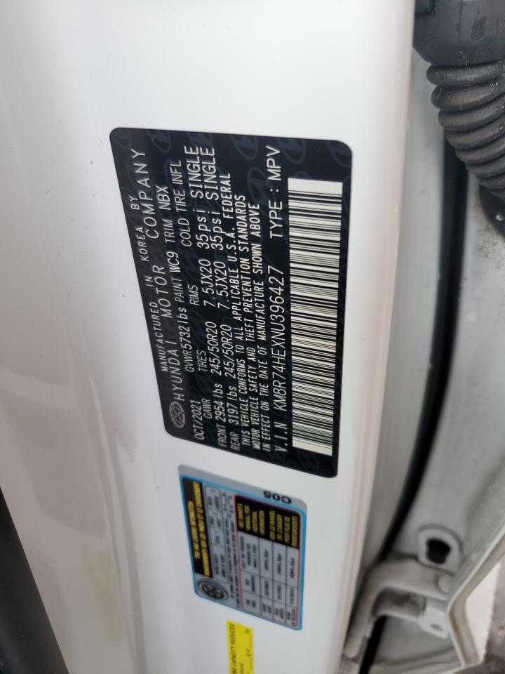 2022 Hyundai Palisade Calligraphy VIN: KM8R74HEXNU396427 Lot: 81768055