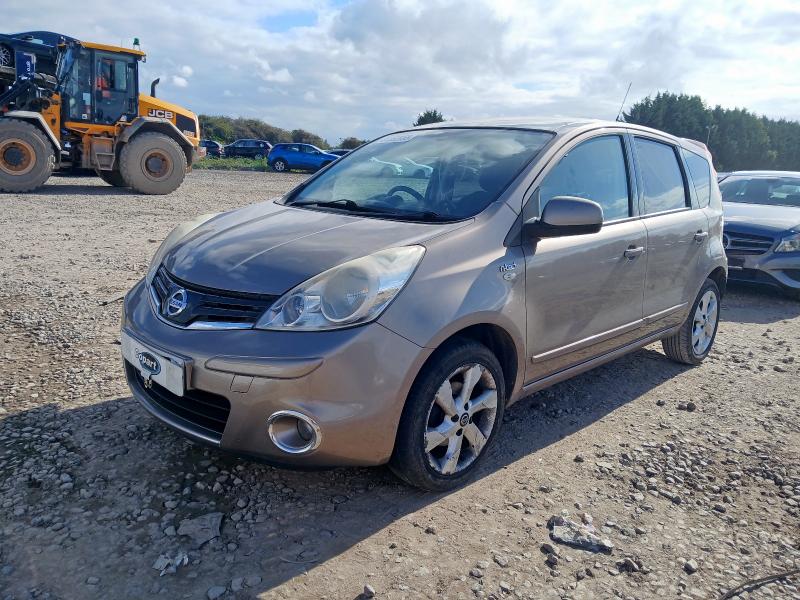 2012 NISSAN NOTE N-TEC+  for sale at Copart WISBECH