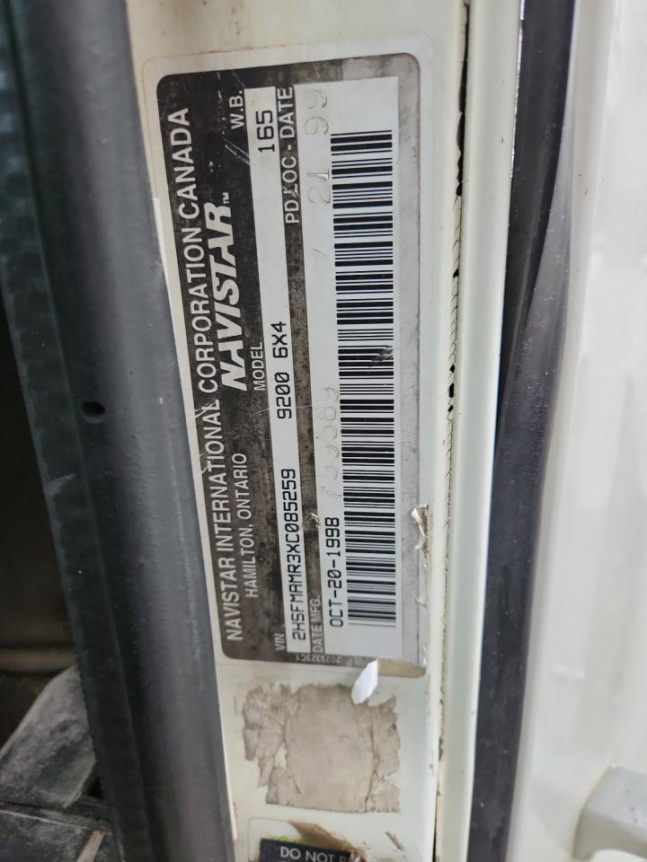 1999 International 9200 VIN: 2HSFMAMR3XC085259 Lot: 81553225