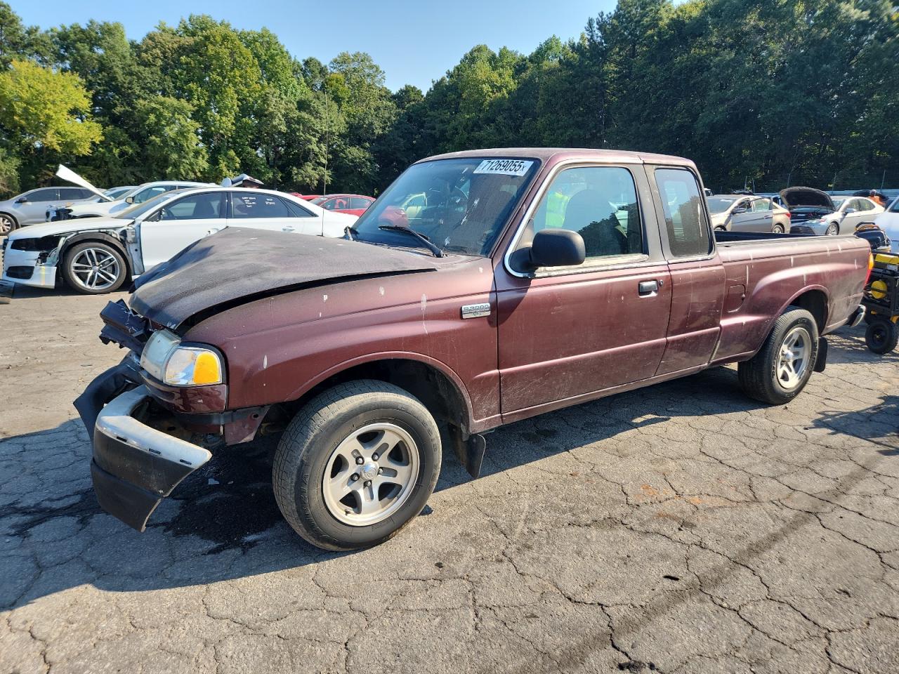 MAZDA B3000 2003. Lot# 71269055. VIN 4F4YR46V03TM15767. Photo 1