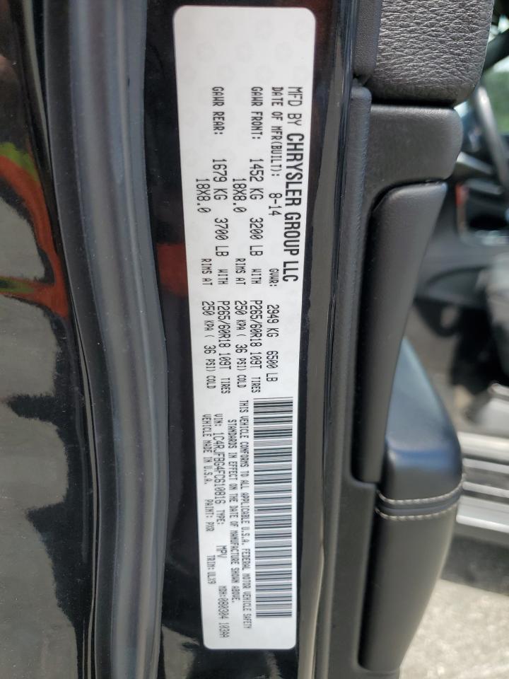 2015 Jeep Grand Cherokee Limited VIN: 1C4RJFBG4FC610816 Lot: 70603105