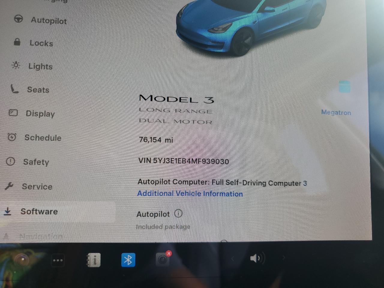 2021 Tesla Model 3 VIN: 5YJ3E1EB4MF939030 Lot: 81184035
