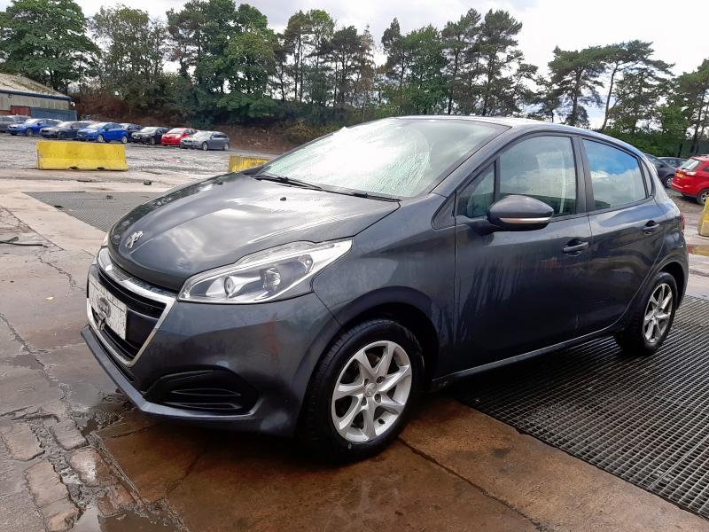 2017 PEUGEOT 208 ACTIVE S/S S-A 1.2 PURETECH 82 ACTIVE 5DR ETG5 for sale at Copart WOLVERHAMPTON