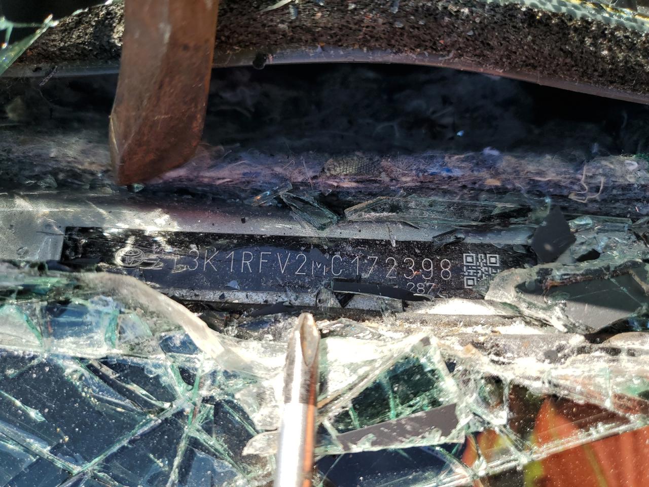 2021 Toyota Rav4 Le VIN: 2T3K1RFV2MC172398 Lot: 81909995