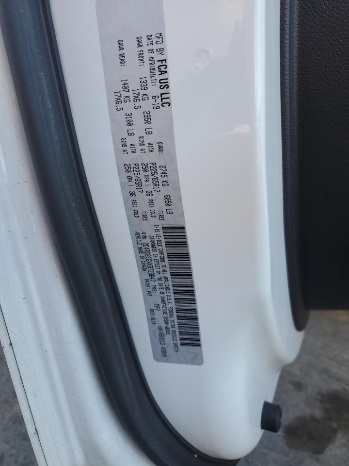 2019 Dodge Grand Caravan Gt VIN: 2C4RDGEGXKR723647 Lot: 84032975