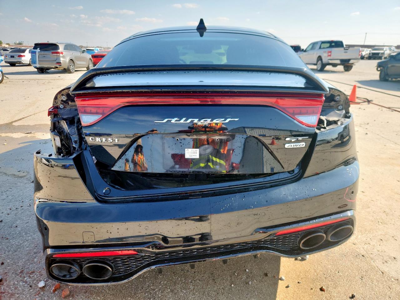 2022 Kia Stinger Gt2 VIN: KNAE55LC9N6111867 Lot: 80629325