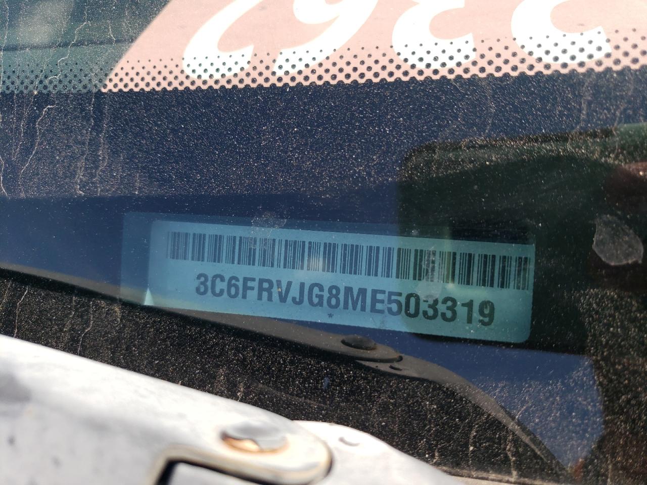 2021 Ram Trucks Promaster - Delivery Van VIN: 3C6FRVJG8ME503319 Lot: 86189345