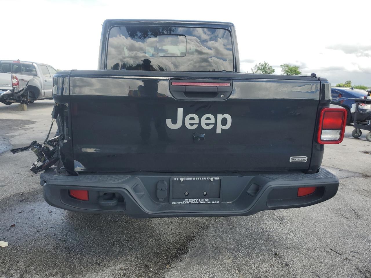 2022 Jeep Gladiator Overland VIN: 1C6HJTFG7NL101619 Lot: 71734415